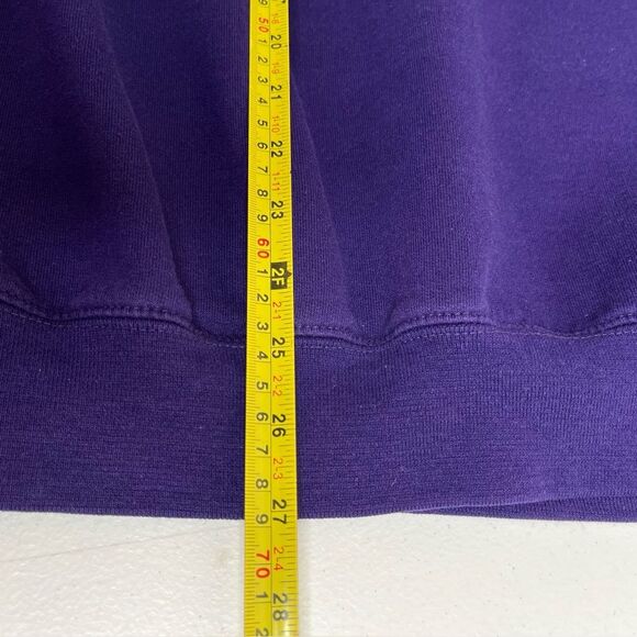 Vintage Champion University of Montevallo Purple Gold Sweatshirt Unisex Medium - Picture 9 of 10